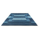 Gabbeh Teppich - Loribaft Perser - 286 x 212 cm - seeblau