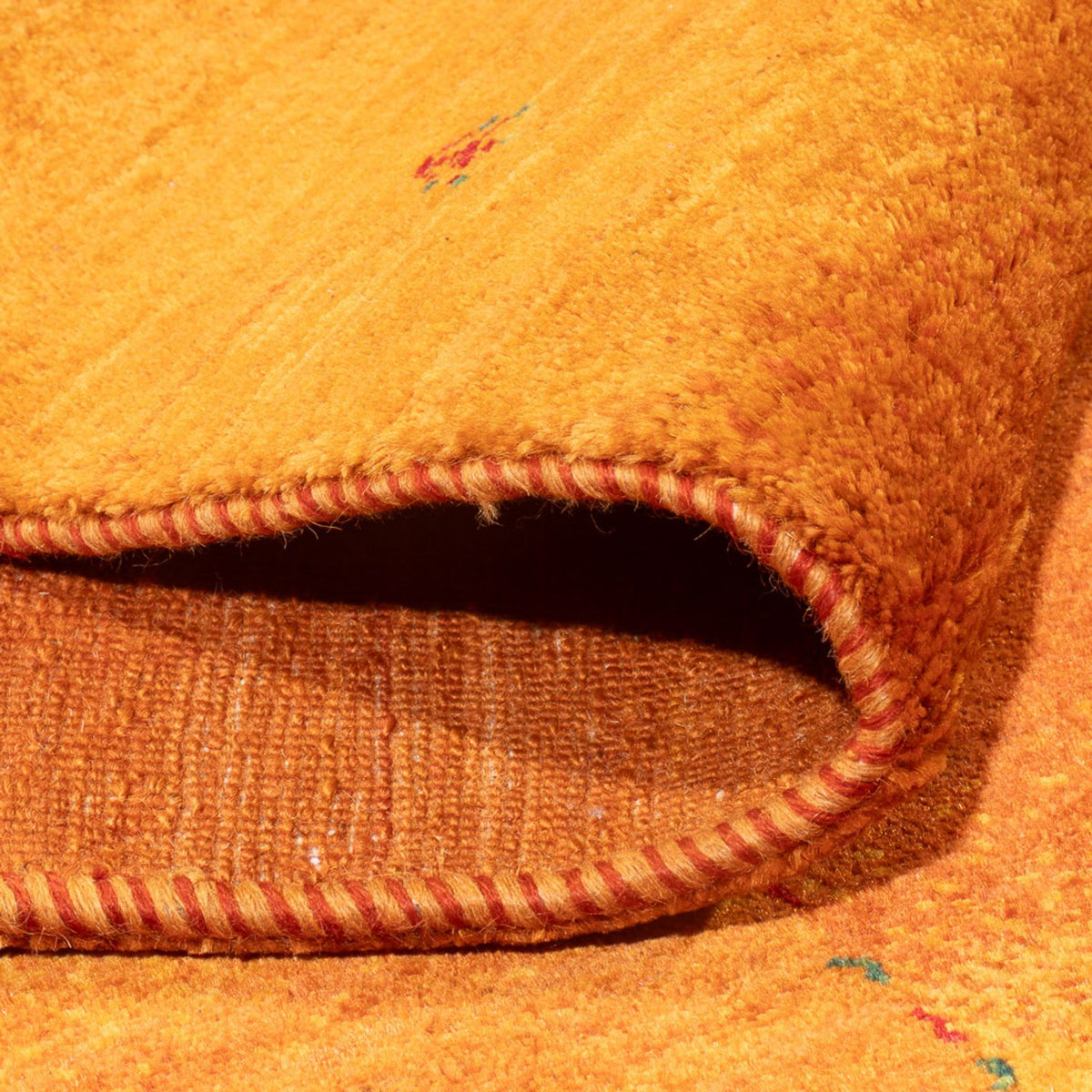 Gabbeh Teppich - Loribaft Perser - 290 x 208 cm - orange