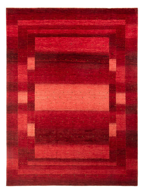 Gabbeh Teppich - Loribaft Perser - 302 x 222 cm - rot