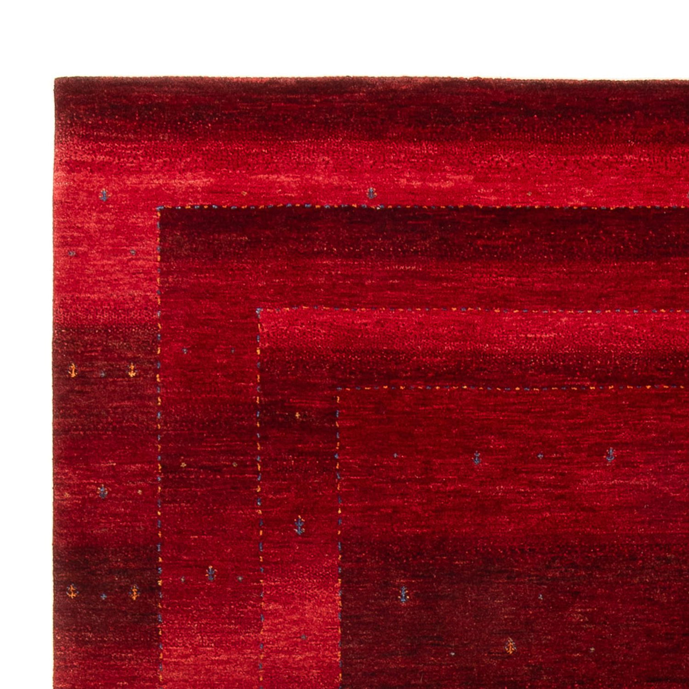 Gabbeh Teppich - Loribaft Perser - 304 x 215 cm - rot
