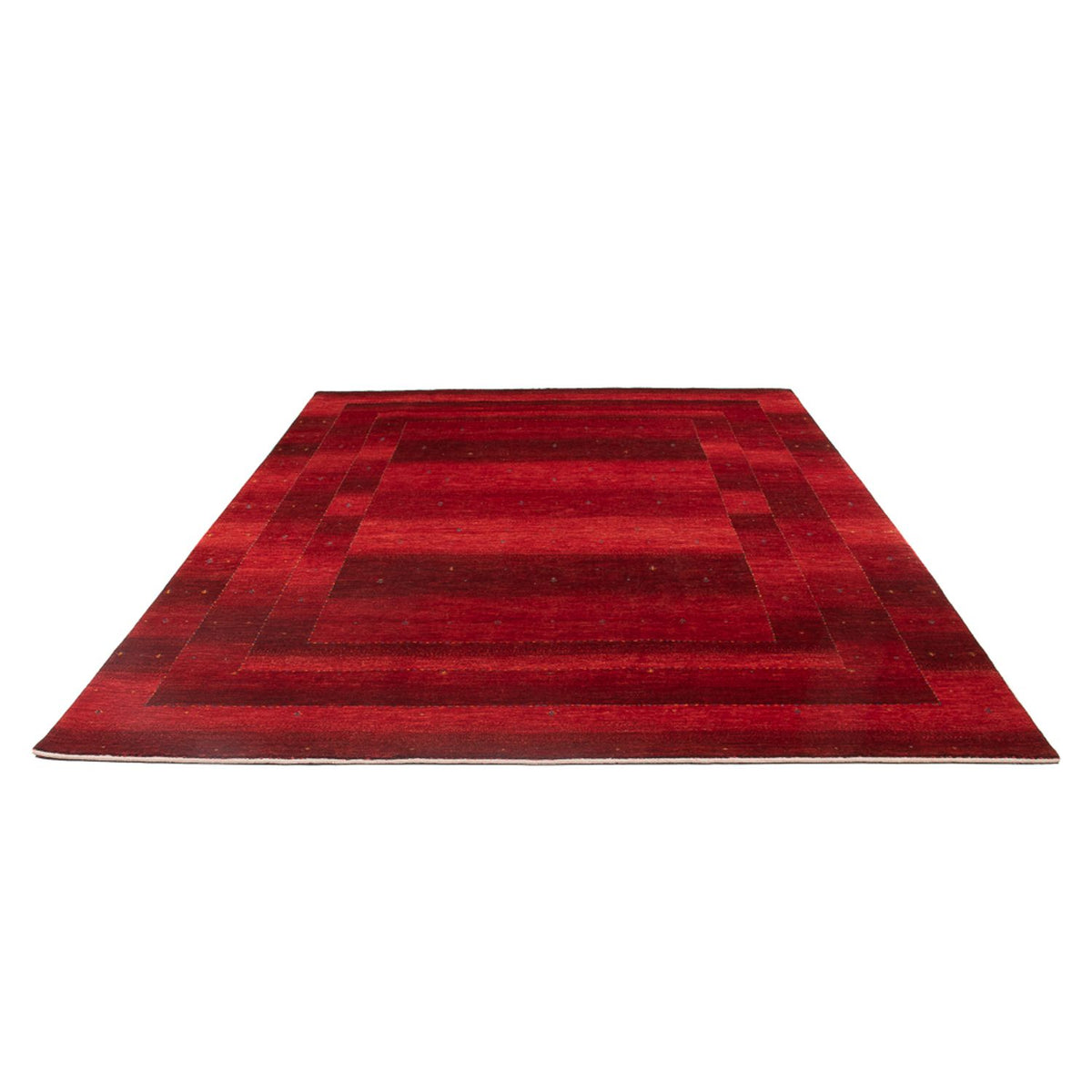 Gabbeh Teppich - Loribaft Perser - 304 x 215 cm - rot