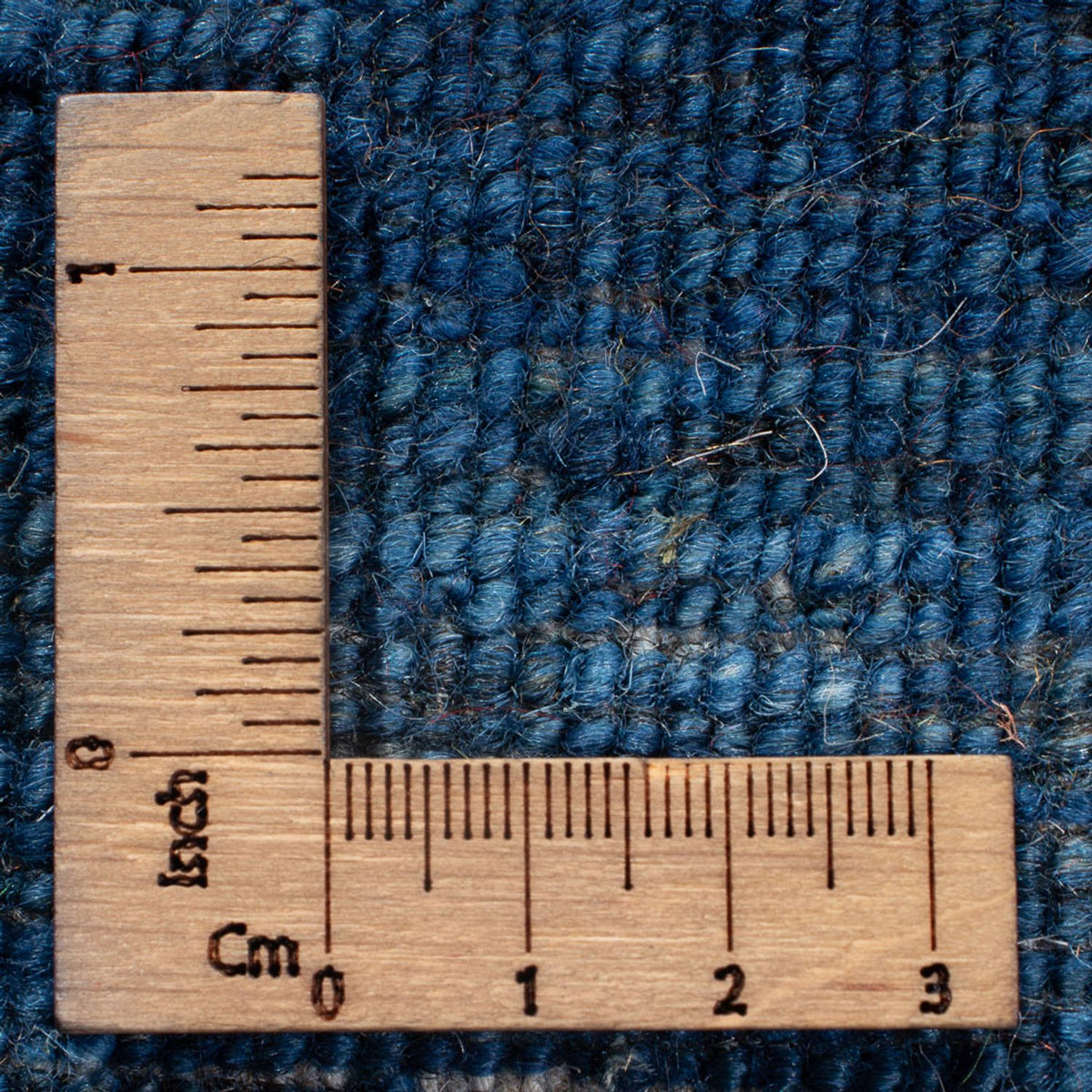 Gabbeh Teppich - Loribaft Perser - 312 x 214 cm - seeblau