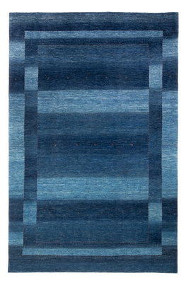 Gabbeh Teppich - Loribaft Perser - 331 x 222 cm - seeblau