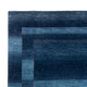 Gabbeh Teppich - Loribaft Perser - 331 x 222 cm - seeblau