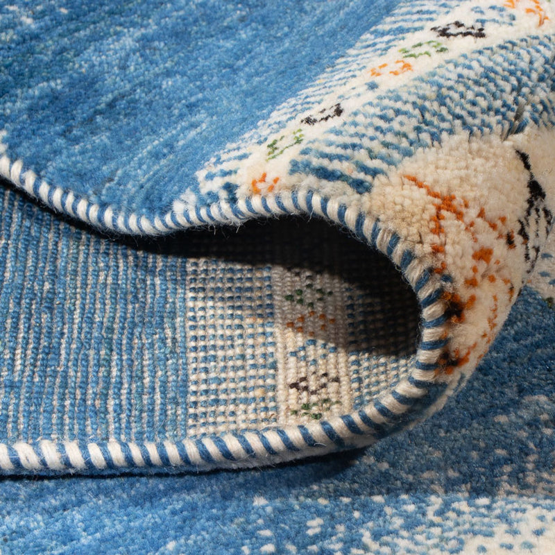Gabbeh Teppich - Loribaft Perser - 303 x 222 cm - mehrfarbig