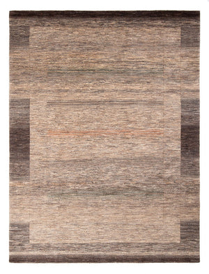 Gabbeh Teppich - Loribaft Perser - 307 x 228 cm - dunkelbeige