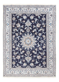 Tapis persan - Nain - Royal - 213 x 149 cm - bleu foncé