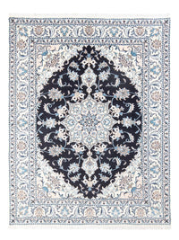 Tapis persan - Nain - Royal - 192 x 148 cm - bleu foncé