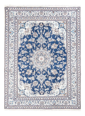 Perserteppich - Nain - Royal - 203 x 146 cm - blau