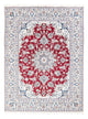 Perserteppich - Nain - Royal - 197 x 142 cm - rot