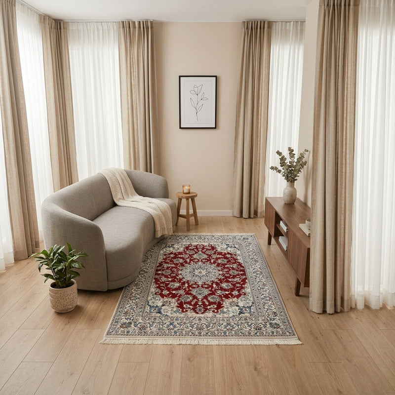 Nain - 9la Teppich 197x142cm - Perserteppich