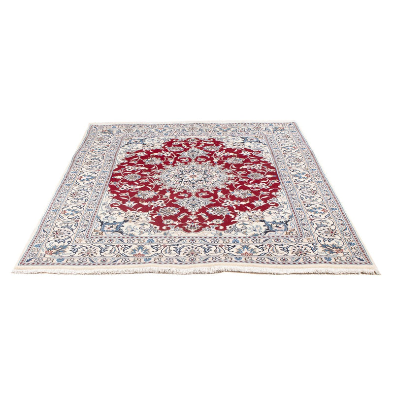 Perserteppich - Nain - Royal - 197 x 142 cm - rot