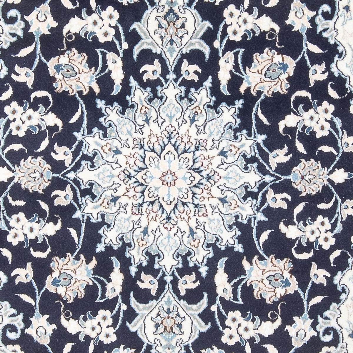 Perserteppich - Nain - Royal - 209 x 149 cm - dunkelblau