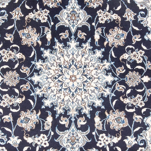 Perserteppich - Nain - Royal - 197 x 151 cm - dunkelblau
