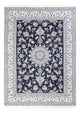 Perserteppich - Nain - Royal - 212 x 146 cm - dunkelblau