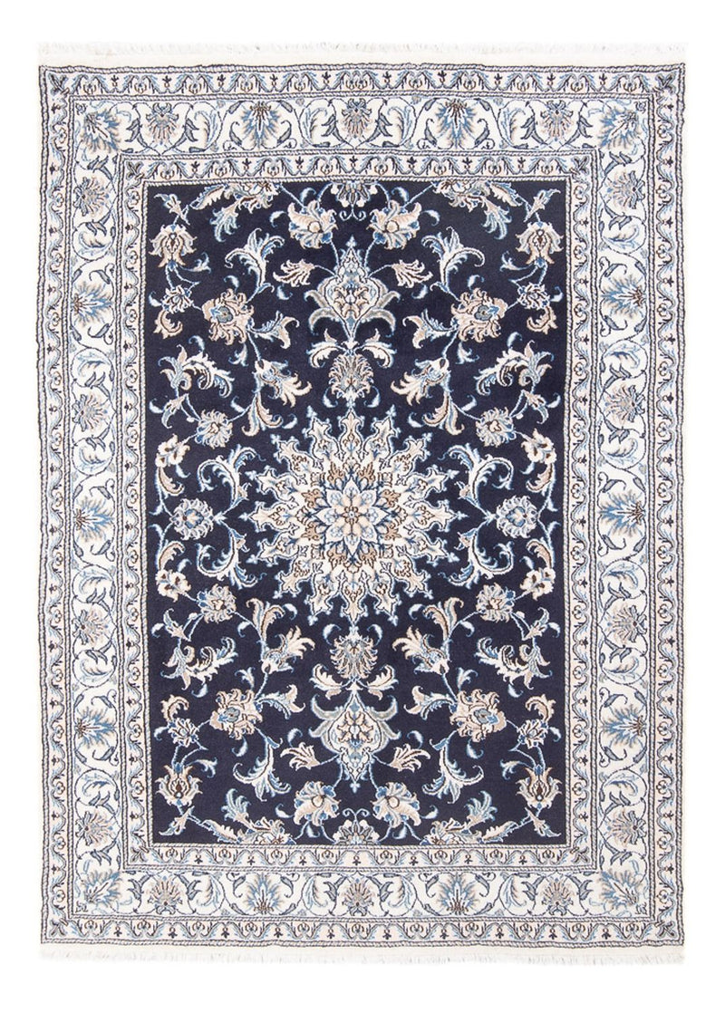 Perserteppich - Nain - Royal - 200 x 146 cm - dunkelblau