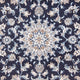 Perserteppich - Nain - Royal - 200 x 146 cm - dunkelblau