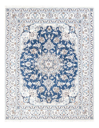 Tapis persan - Nain - Royal - 196 x 147 cm - bleu