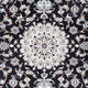 Perserteppich - Nain - 234 x 166 cm - dunkelblau