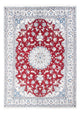 Perserteppich - Nain - 234 x 165 cm - rot