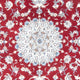 Perserteppich - Nain - 234 x 165 cm - rot