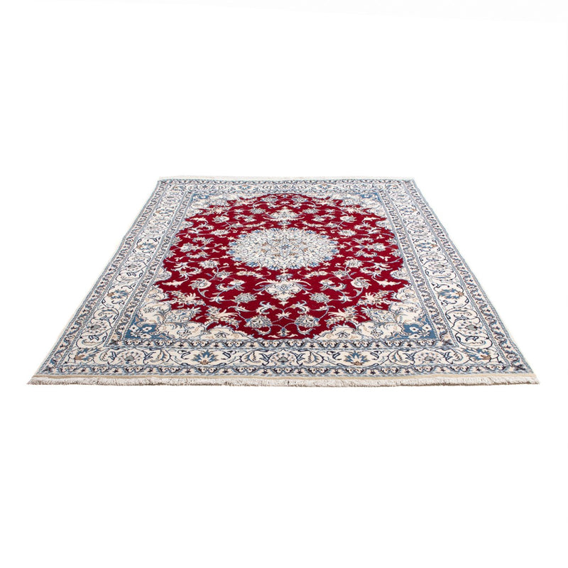 Perserteppich - Nain - 234 x 165 cm - rot