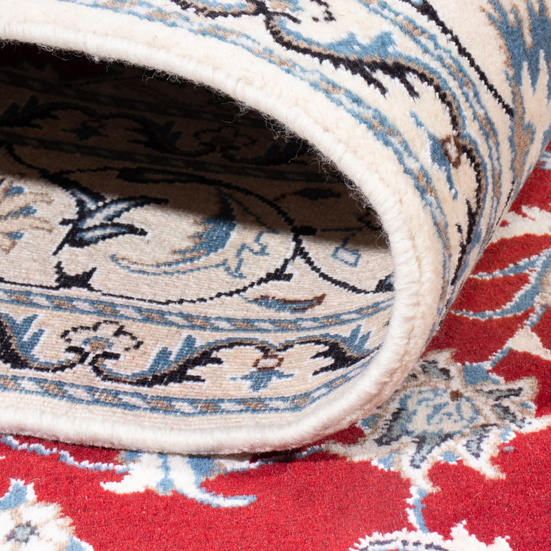 Perserteppich - Nain - 234 x 161 cm - rot
