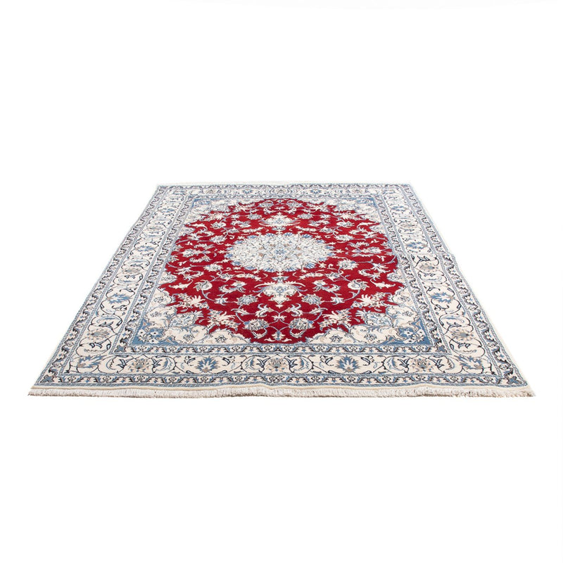 Perserteppich - Nain - 234 x 161 cm - rot