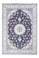 Perserteppich - Nain - 226 x 167 cm - dunkelblau