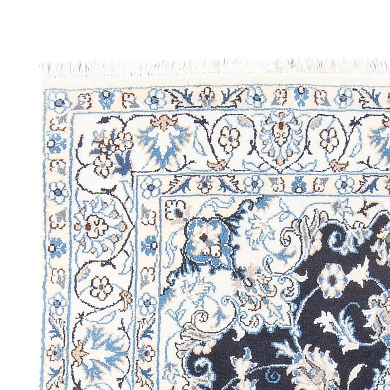 Perserteppich - Nain - 228 x 172 cm - dunkelblau