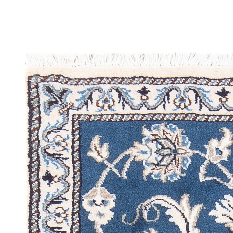 Perserteppich - Nain - 140 x 70 cm - blau
