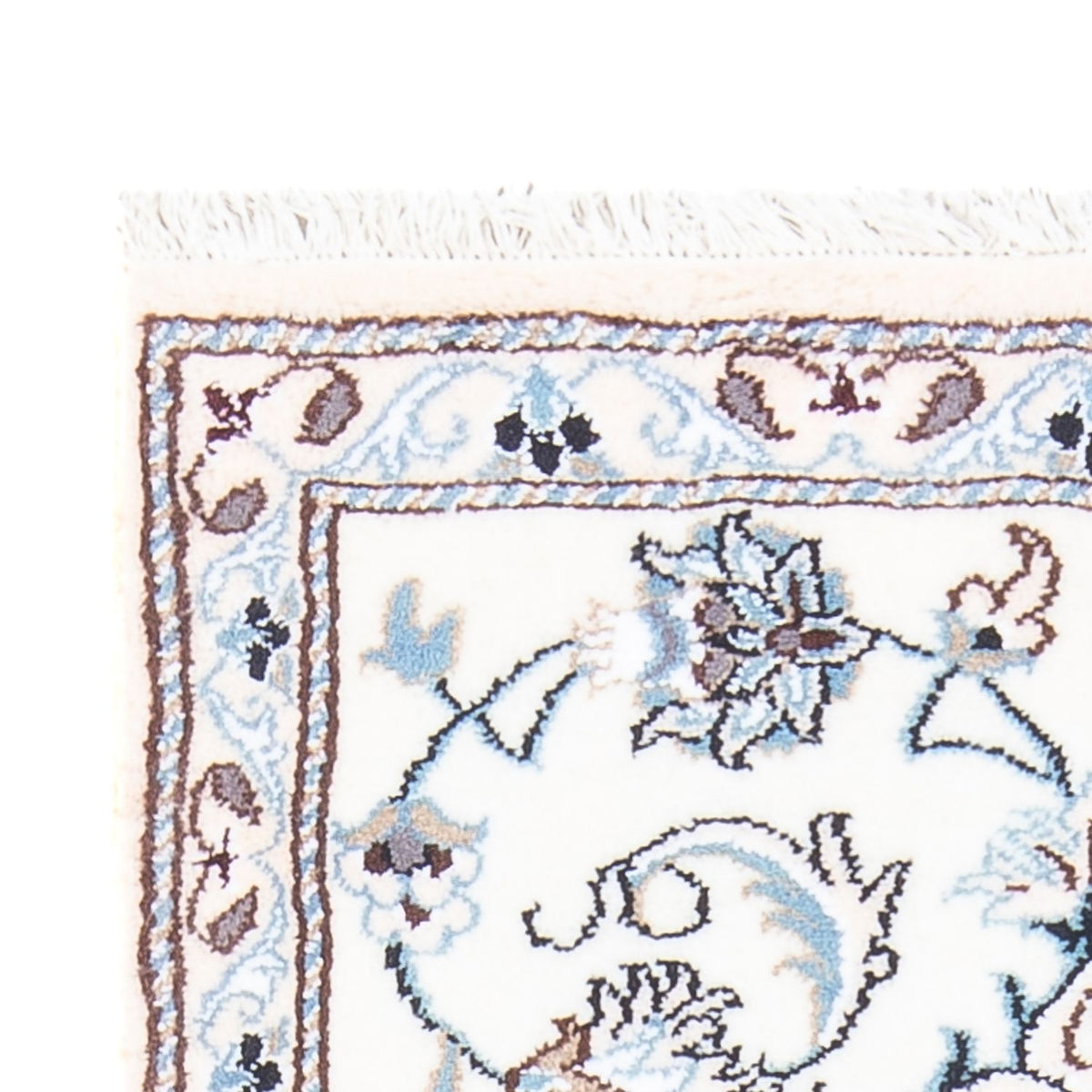 Perserteppich - Nain - 140 x 70 cm - creme