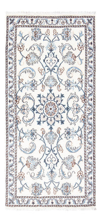 Tapis persan - Nain - 144 x 65 cm - crème