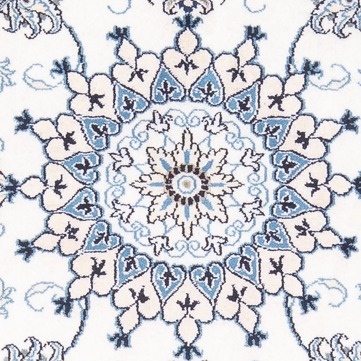 Perserteppich - Nain - 140 x 90 cm - creme