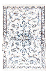 Tapis persan - Nain - 140 x 89 cm - crème