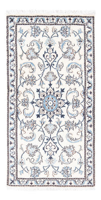 Tapis persan - Nain - 134 x 70 cm - crème