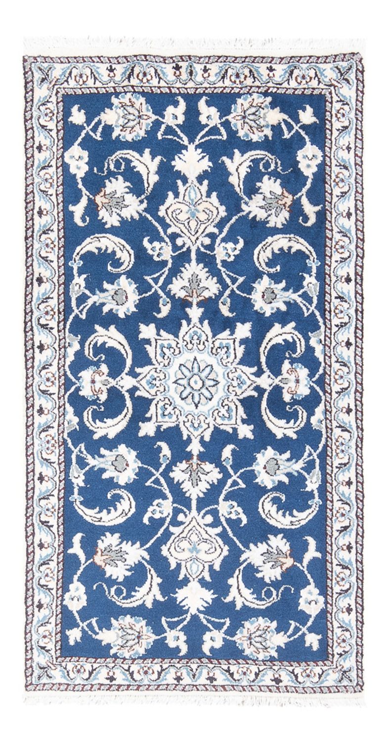 Perserteppich - Nain - 140 x 70 cm - blau
