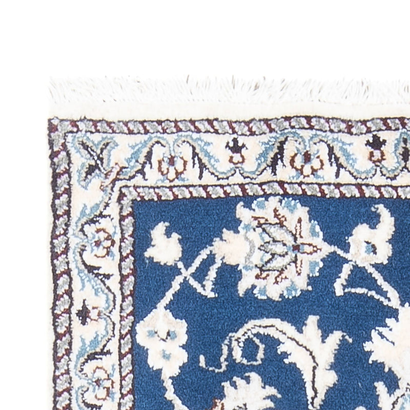 Perserteppich - Nain - 140 x 70 cm - blau