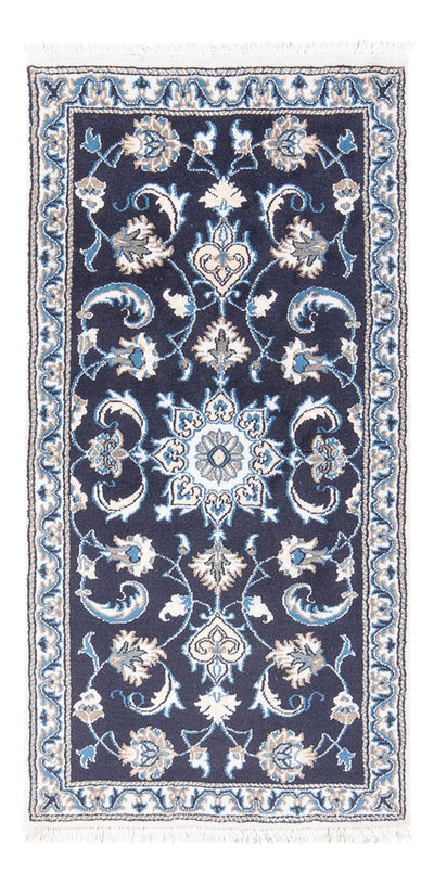 Nain Teppich 69x138cm - Perserteppich - dunkelblau