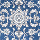 Perserteppich - Nain - 141 x 72 cm - blau