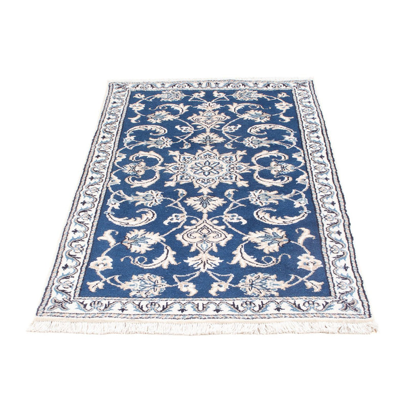 Perserteppich - Nain - 141 x 72 cm - blau