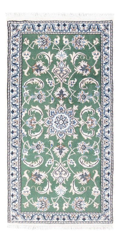 Nain Teppich 70x138cm - Perserteppich - grün