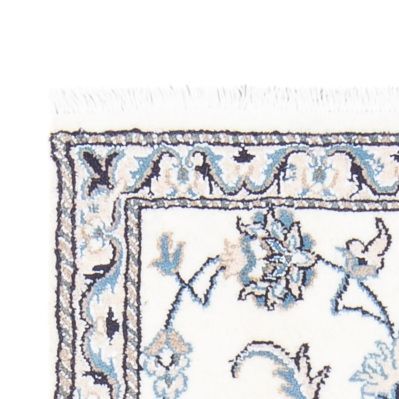 Perserteppich - Nain - 137 x 89 cm - creme