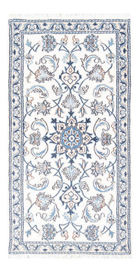 Tapis persan - Nain - 137 x 68 cm - crème