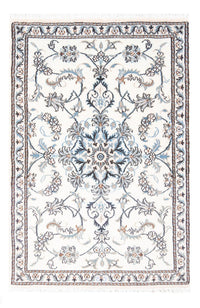 Tapis persan - Nain - 140 x 86 cm - crème