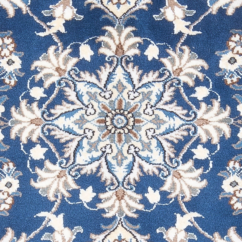 Perserteppich - Nain - 135 x 89 cm - blau