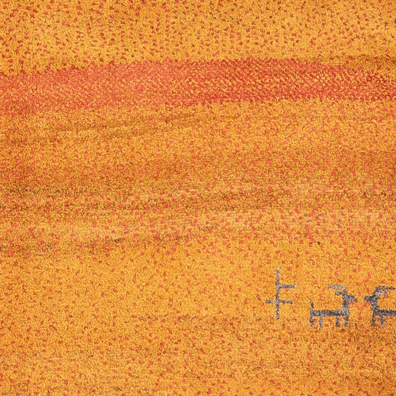 Läufer Gabbeh - Perser - 258 x 85 cm - orange