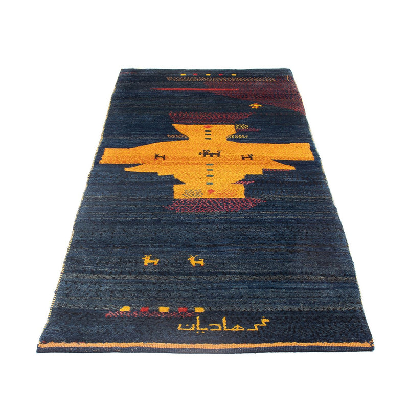 Läufer Gabbeh - Perser - 230 x 85 cm - mehrfarbig