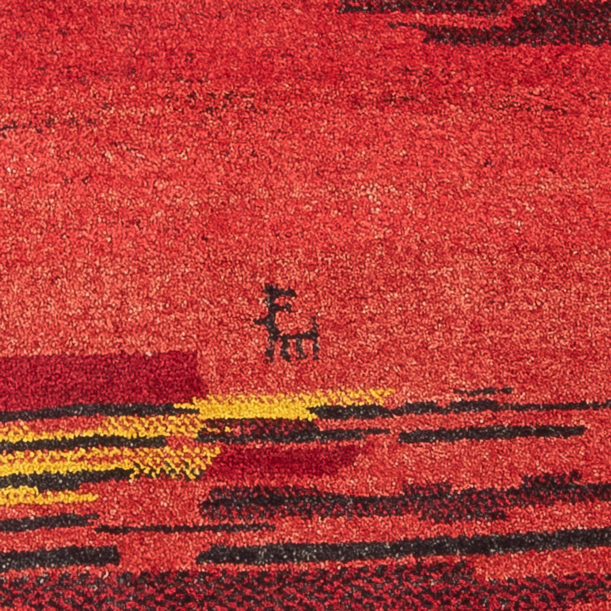 Läufer Gabbeh - Perser - 200 x 83 cm - mehrfarbig