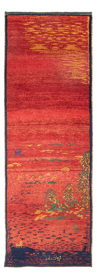 Tapis de couloir Tapis Gabbeh - Persan - 235 x 75 cm - multicolore